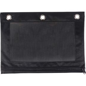 Business Source Binder Pencil Pouch,Black