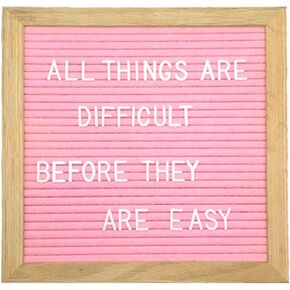 Felt Board Felt Letter Board, 10 x 10 inch Message Board Word Board Letter Board Sign Bulletin Board Letters, Pregnancy Announcements Baby Announcement Sign, Valentines Day Gifts for Her Letterboard