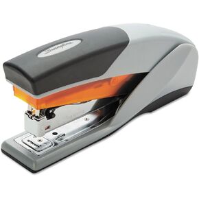 Swingline Stapler, 25 Sheet Capacity, Optima 25, Jam Free, Reduced Effort, Soft Grip, Blue and Gray (66404)
