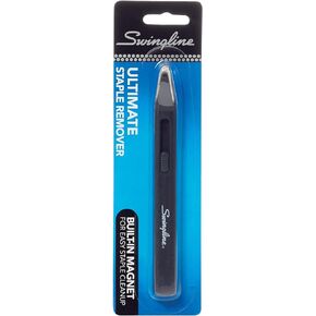 Swingline Staple Remover, Blade Style, Built-in Magnet, Ultimate, Black (S7038121)