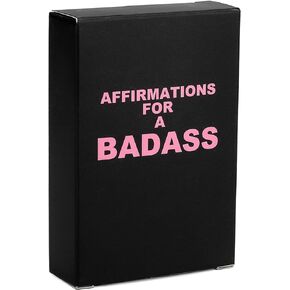 Badass Affirmation Cards - Daily Motivational and Inspirational Cards for Women
