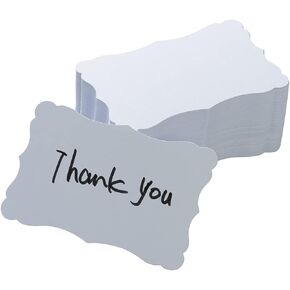 120 Pieces Small Mini Vintage Assorted Colors Blank Note Cards Gift Word Card for Business Cards (12 Colors, 3.66x 2.36 inches)