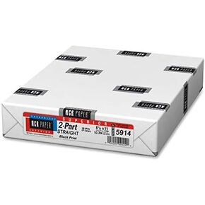 Limited Papers(TM) Carbonless Sheets, Superior, Pre Collated, Multi Part, Bond Finish. (2 Part Straight, 8.5 x 11, White/Canary (5914), 1 Ream)