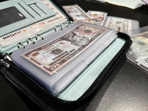 12 قطعة من جيوب المجلدات مقاس A6 بدون سحابات، وأظرف الميزانية بدون سحاب مع تصميم لقم الفهرسة، وحقيبة مجلد مقاس A6 لـ 6 حلقات مجلدة، ومنظم مجلد الأموال، وأظرف تحديات توفير PVC الشفافة، 12 قطعة in Kuwait