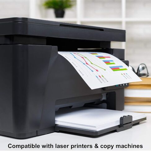 TerraSlate Premium Waterproof Paper, 5 MIL 8.5" x 11", Laser Printer & Copy Machine Compatible, Durable & Rain/Weather-Proof Copy Paper, White Paper (25 Sheets) in Saudi Arabia