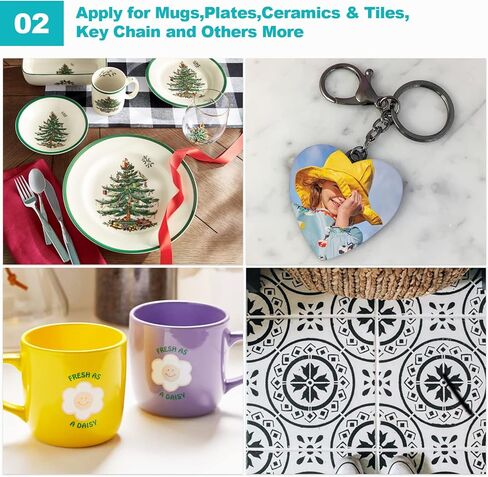 ورق تصعيد 8.5 × 11 بوصة - ورق نقل حراري 100 ورقة إصدار جديد لأي طابعة نافثة للحبر مع حبر تصعيد لأكواب التي شيرت وما إلى ذلك DIY - 100 جرام... in Kuwait