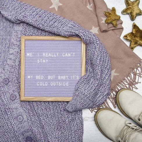 Felt Like Sharing Plastic Letter Board Letters Only (348 Pieces) – 1" Letter Board Letters for Changeable Felt Letter Board – White Letter Board Accessories – Gift Set in Kuwait