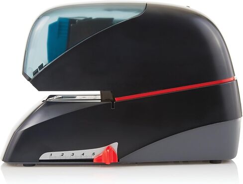 دباسة خرطوشة كهربائية احترافية Rapid 5080e، سعة 90 ورقة، سوداء، تتضمن خرطوشة واحدة تحتوي على 5000 دبوس (90147) in Kuwait