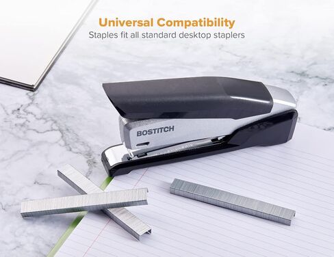 دبابيس قياسية ممتازة من Bostitch Office، طول 1/4 بوصة، فولاذ عالي الكربون، 5000 لكل صندوق، 5 عبوات in Saudi Arabia