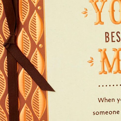 Hallmark Romantic Birthday Card (Gold and Green Leaf) & Birthday Card for Husband (Plaid with Flower) in Saudi Arabia