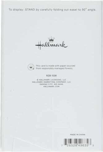 Hallmark Romantic Birthday Card (Gold and Green Leaf) & Birthday Card for Husband (Plaid with Flower) in Saudi Arabia