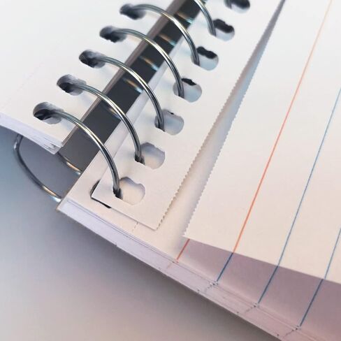 KAISA Spiral Index Cards, 3.6"x5" Ruled Flashcards Sprial Note Taking Paper Notepads, 50 Cards/Pad, 200 Counts(4pad),KSU-07969 in Saudi Arabia