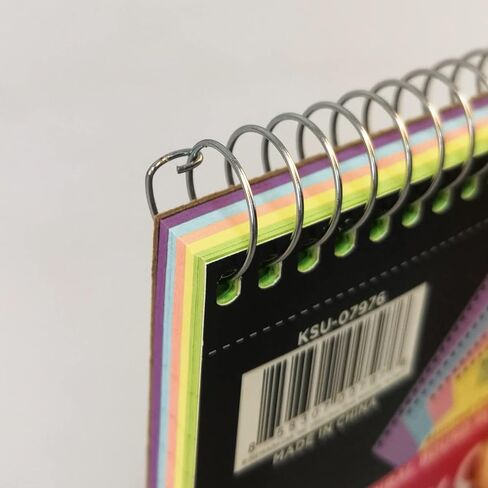KAISA Spiral Index Cards, 3.6"x5" Ruled Flashcards Sprial Note Taking Paper Notepads, 50 Cards/Pad, 200 Counts(4pad),KSU-07969 in Saudi Arabia