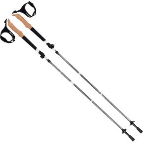Terrain™ Alpha Vertex Carbon Trekking Poles, Walking and Hiking Sticks, Glacier Melt in Kuwait