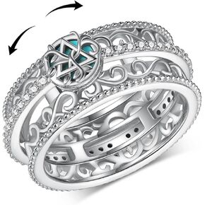 Sobriety Ring 925 Sterling Silver Sobriety Gifts Alcoholics Anonymous Ring Sobriety Gifts Jewelry for Women Men
