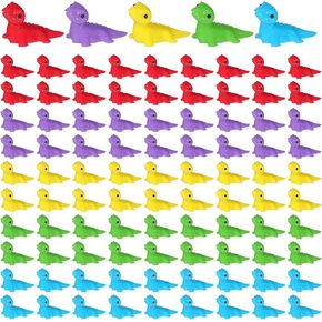 200 Pcs Mini Resin Lizards Cute Miniature Statue Resin Lizard Figure Bulk Micro Landscape Mini Resin Animal Tiny Lizard Figurine for Desktop Tabletop Flower Pots DIY Ornament Craft, 5 Color