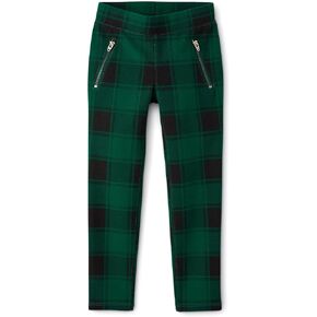 The Children's Place Girls' Ponte Knit Pull On Jeggings, Sprucshad Zipper