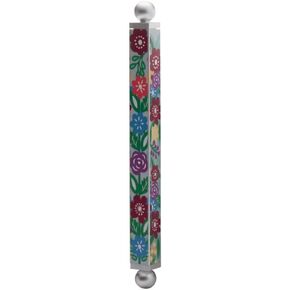 Mezuzah Case - Colorful Flowers