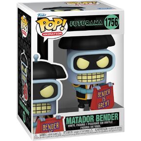 Funko POP TV: Futurama - Bender - (Matador) - Collectable Vinyl Figure - Gift Idea - Official Merchandise - for Kids & Adults - TV Fans - Model Figure for Collectors and Display