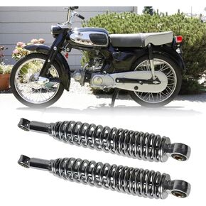 Motorcycle Chrome Shock - 335mm Replacement for S65 CL/CT70 XL75 CL/CT/CM/S90 CM91 CT110