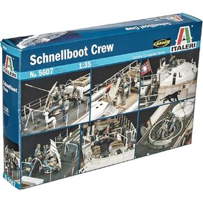 Italeri 5607S 1: 35 Schnellboot Crew Model Kit