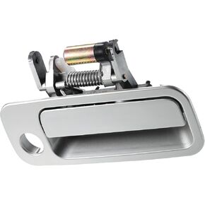 Automotive Front Right Passenger Side Exterior Door Handle Compatible for Toyota Camry 1997-2001, Durable Plastic Silver Tone Durable Material Replacement