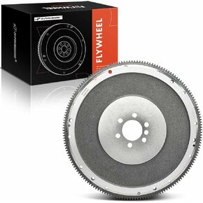 A-Premium Clutch Flywheel Compatible with Chevrolet Camaro 1998-2002, Corvette 1997-2004, 5.7L, Manual Transmission, 6 Bolt Holes, 168 Teeth, Replace# 12581650
