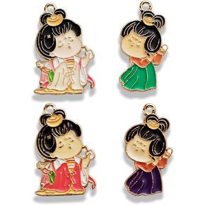 4pcs Needle Minder for Sewing,Magnetic Needle Keeper for Cross Stitch, Ancient Empress Cartoon Pin,Needle Holder for Embroidery,Needlework Storage Accessory, Needle Holder Gift for Cross Stitch Lover