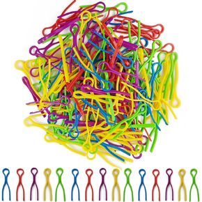 GXXMEI 100 قطعة من حوامل خيط البكرة ومشابك رفاق الخيط ملحقات ماكينة الخياطة لتنظيم بكرة الخيط، 5 ألوان in Kuwait