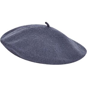 Vintage Beret Cap French Beanie Cap Solid Color Beret Hat Elegant Classic Cap Winter Warm Beret Cap for Women Girls