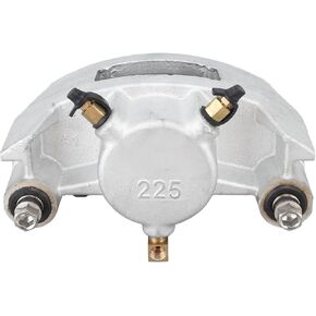 High Strength 225 Disc Brake Caliper for 3500 5200 6000lbs, Stainless Steel Cast Iron, Smoother Braking, Ceramic Brake Pads, Ideal Replacement
