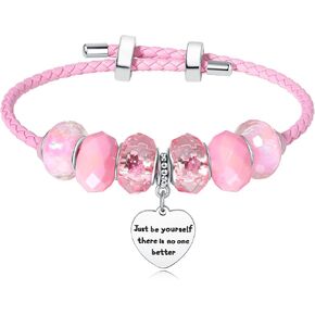 أساور اقتباسات ملهمة من تايلور، مستوحاة من هدايا تايلور للمعجبين، سوار من الخرز الوردي، هدايا عيد ميلاد للنساء in Kuwait