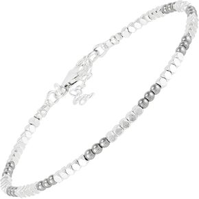 سوار Silpada "أصلي بالكامل" من الفضة الإسترلينية والهيماتيت، 7.5 بوصة + 1 بوصة in Kuwait