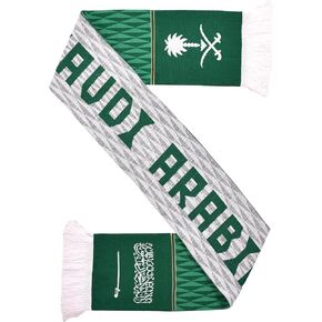 Euroscarves Saudi Arabia Soccer Knit Scarf