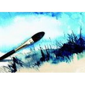 Sax Watercolor Paper, 18 x 24 Inches, 140 lb, Natural White, 50 Sheets