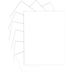 50 Sheets Thick Cardstock, 250GSM Blank Cardstock for Invitations, for DIY Projects, Greeting Card Making, Printing, Postcards, Photos (Cream, 5x7 inches)