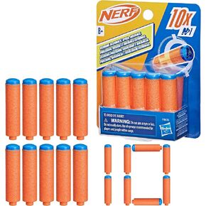 سهام Nerf N Series N1، تتضمن 10 سهام لإعادة التعبئة، متوافقة فقط مع مسدسات Nerf N Series، الألعاب الخارجية، للأعمار من 8 سنوات فما فوق