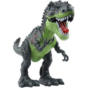 Sun Cling® Electronic Toys Green Walking Tyrannosaurus Rex Dinosaur