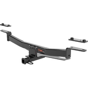 CURT 11423 Class 1 Trailer Hitch, 1-1/4-Inch Receiver, Fits Select Audi A6, Quattro , Black