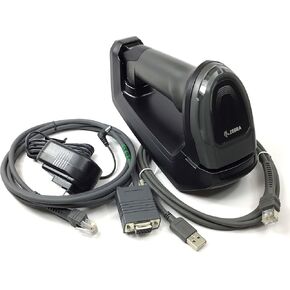 Zebra Symbol DS8178-SR 2D/1D Wireless Bluetooth Barcode Scanner/Imager, Includes Cradle, Power Supply, RS232 Cable and USB Cord (Upgraded Model of DS6878-SR)