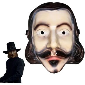 John Carver Mask The Horror Movie Thanksgiving Cosplay Costume Mask for Halloween Men's Costume Mask