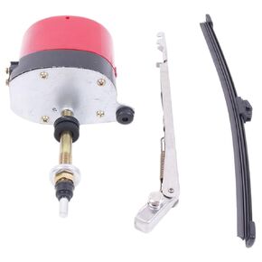 Windshield Wiper Motor HR1855RED Compatible with GM Chevy Ford Mopar Jeep Boat