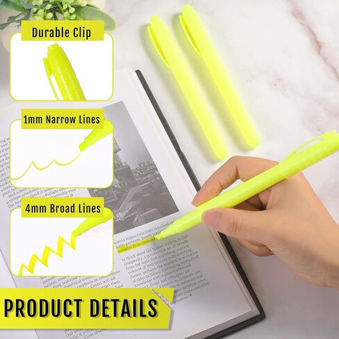 Fuutreo 180 Pcs Highlighters Bulk Bright Color Highlighter Dry Quickly Safe Chisel Tip Highlighter Marker for Adults Kids Home School Office(Orange) in Saudi Arabia