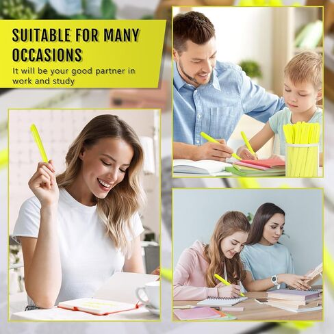 Fuutreo 180 Pcs Highlighters Bulk Bright Color Highlighter Dry Quickly Safe Chisel Tip Highlighter Marker for Adults Kids Home School Office(Orange) in Saudi Arabia
