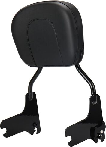 مسند ظهر MoKitDora Passenger Touring Sissy Bar متوافق مع Harley Road King Road Glide Street Glide Electra Glide 1997-2008، أسود in Saudi Arabia