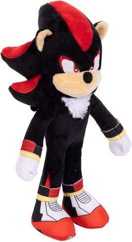 Sonic The Hedgehog Sonic 3 Movie Plush Sonic & Shadow 9-Inch Stuffed Toy Figures - Officially Licensed 3 Movie, Amazon 2-Pack Kids Plush Toy Figure Set in Saudi Arabia