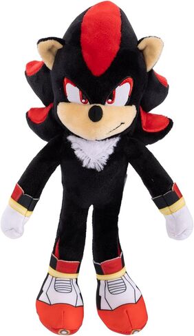 Sonic The Hedgehog Sonic 3 Movie Plush Sonic & Shadow 9-Inch Stuffed Toy Figures - Officially Licensed 3 Movie, Amazon 2-Pack Kids Plush Toy Figure Set in Saudi Arabia