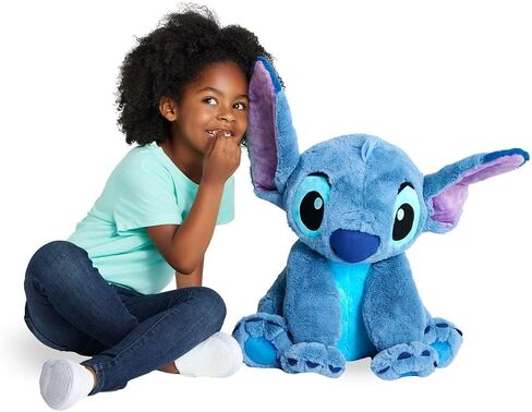 Disney Store Official Stitch Plush from Lilo & Stitch – Large 21 1/4 Inches, Soft & Cuddly Toy, Iconic Blue Alien, for Kids & Fans, Suitable for All Ages, Premium Quality in Saudi Arabia