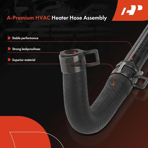 مجموعة خط أنابيب خرطوم سخان HVAC الممتازة مع مشبك متوافق مع Ford F-150 2001-2003، F-150 Heritage 2004، E-150/E-150 Club Wagon/E-250 2003، E-150 Econoline Club Wagon، E -250 إيكونولين، 4.2 لتر in Saudi Arabia