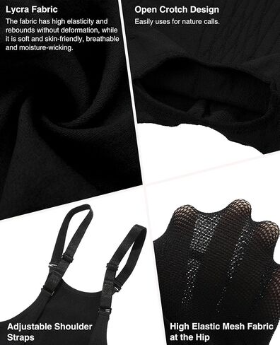 لباس داخلي نسائي من Lover-Beauty للتحكم في البطن مفتوح الصدر ومؤخرة رفع الجسم in Kuwait